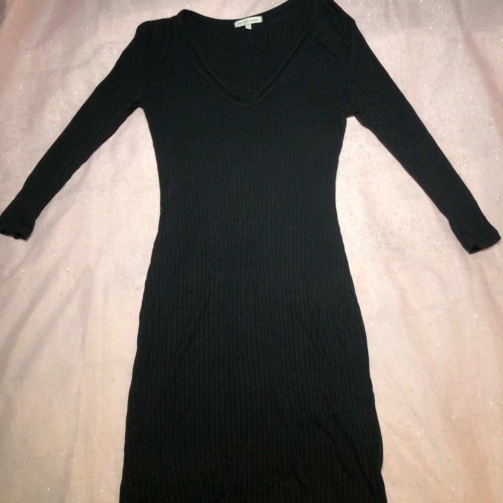 🖤Long Sleeve Ribbed Dress🖤
